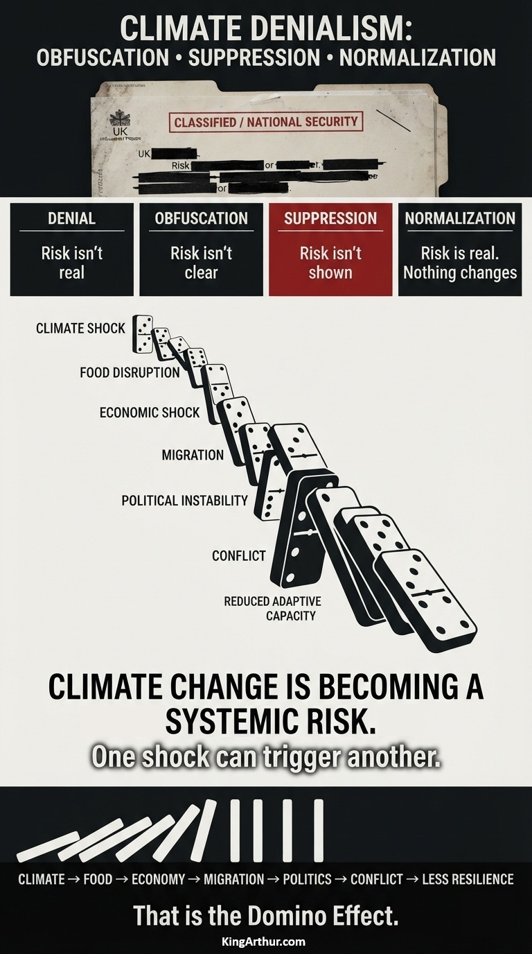 Climate Denialism, Obfuscation, Suppression and Normalization